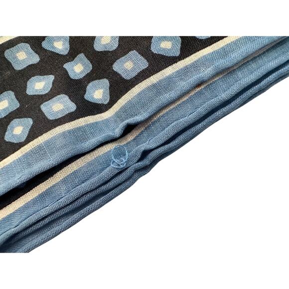 Yves Saint Laurent Vintage Handkerchief / Pocket Square / Small Scarf 18" - Picture 6 of 9